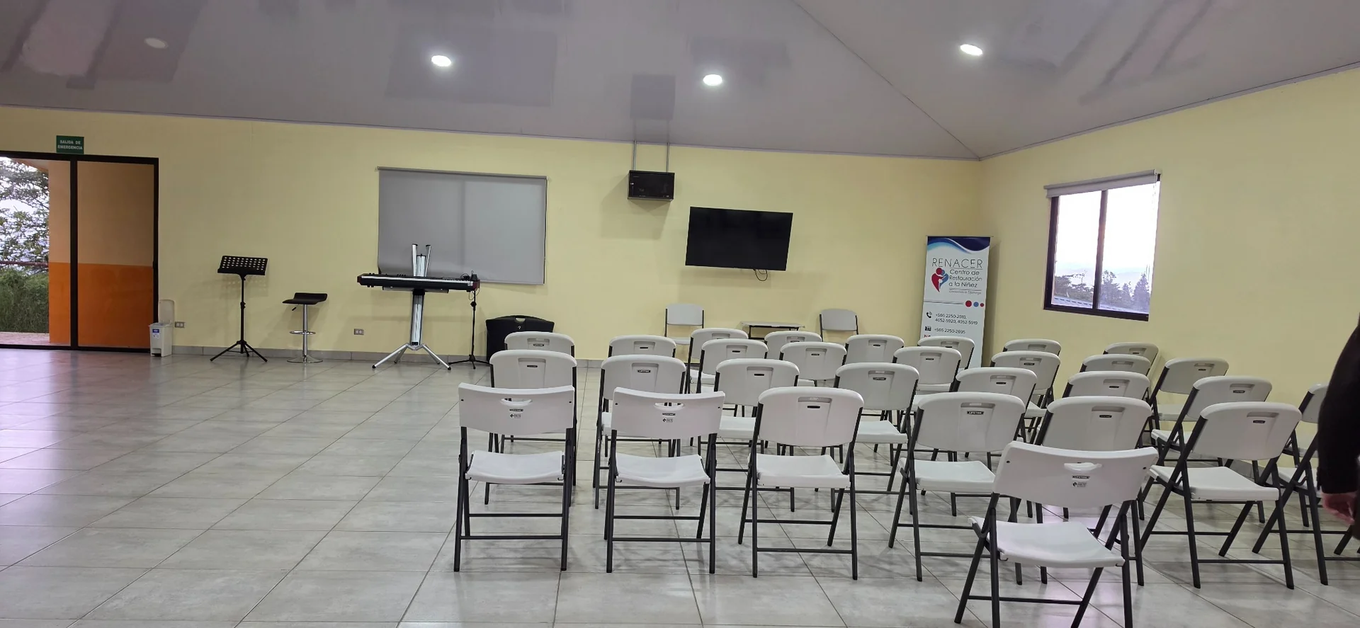 Salón de reuniones de Renacer