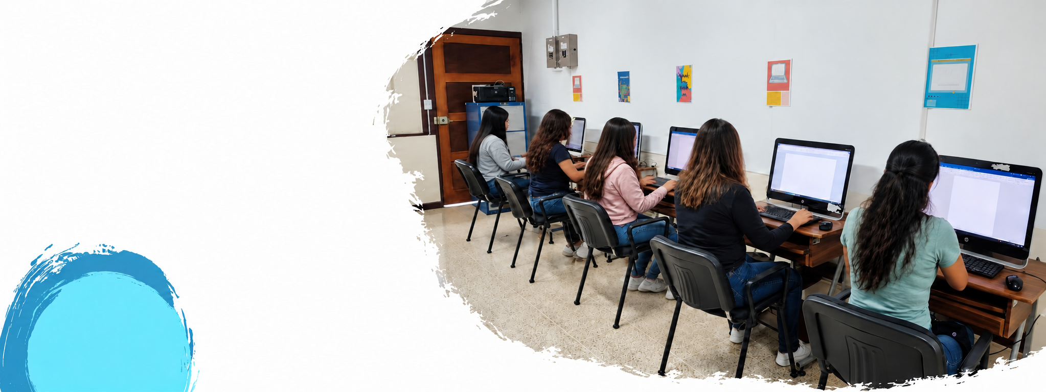 Aula de informática de Renacer